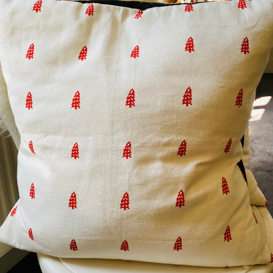 Christmas Petite Trees Cushion Cover