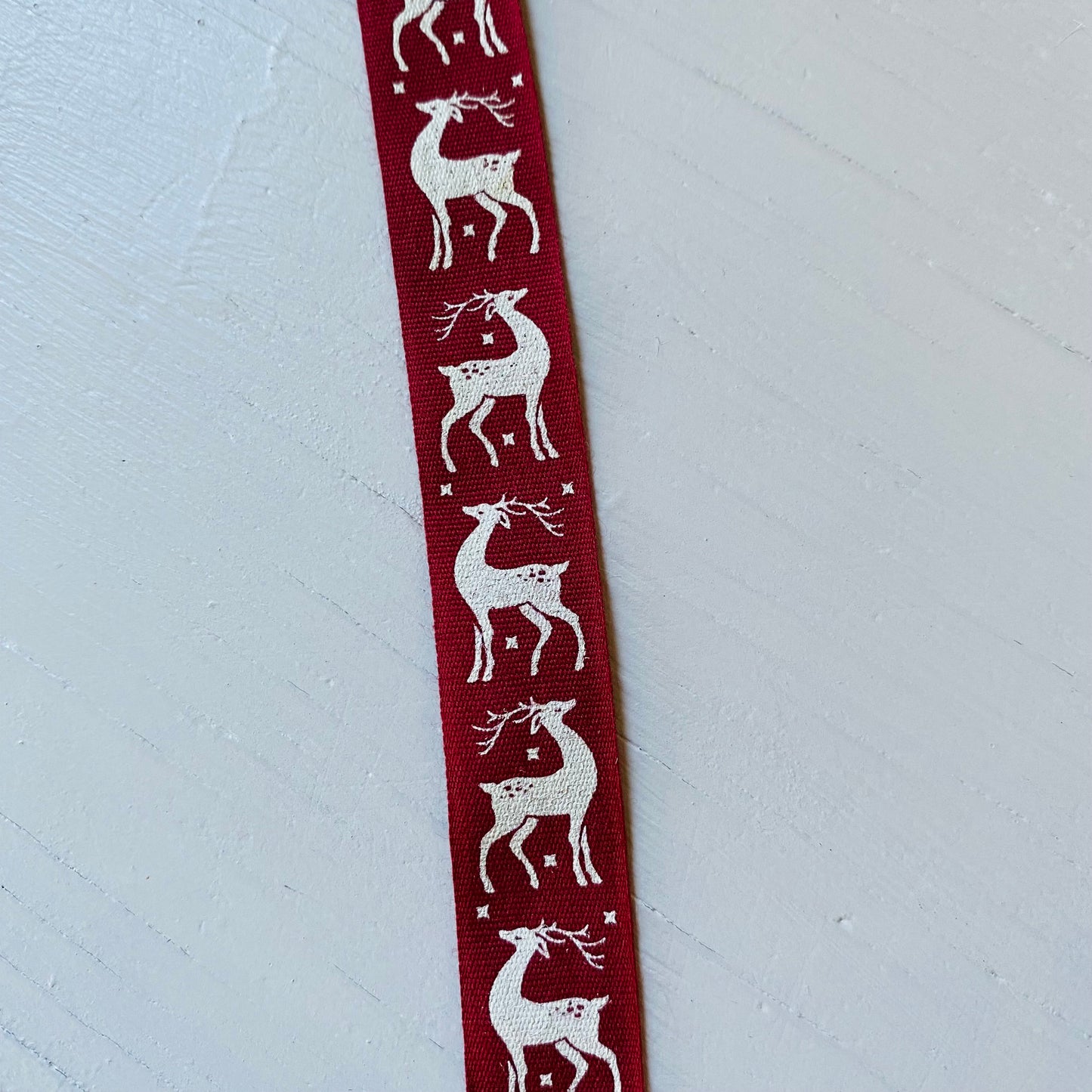 Scandi Cotton Christmas Ribbons