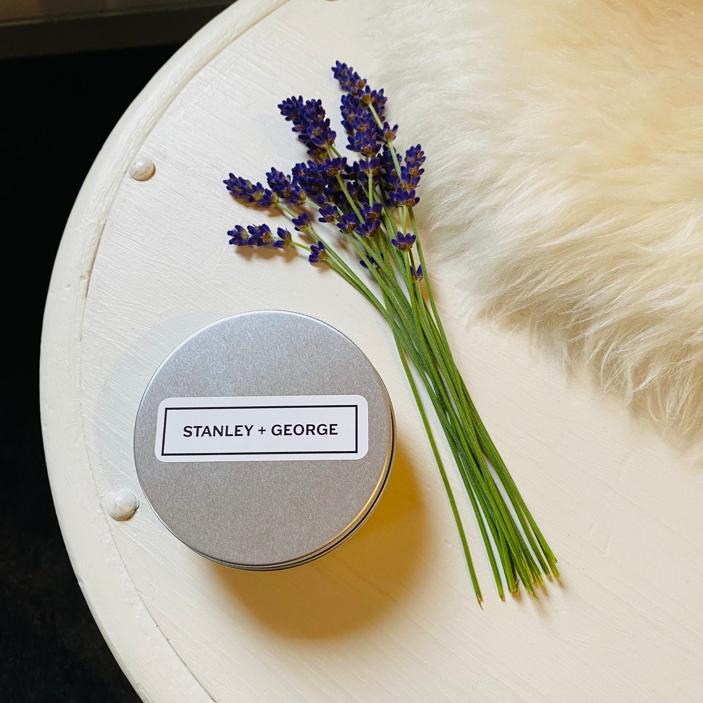 Stanley + George Lavender Candle - Tin